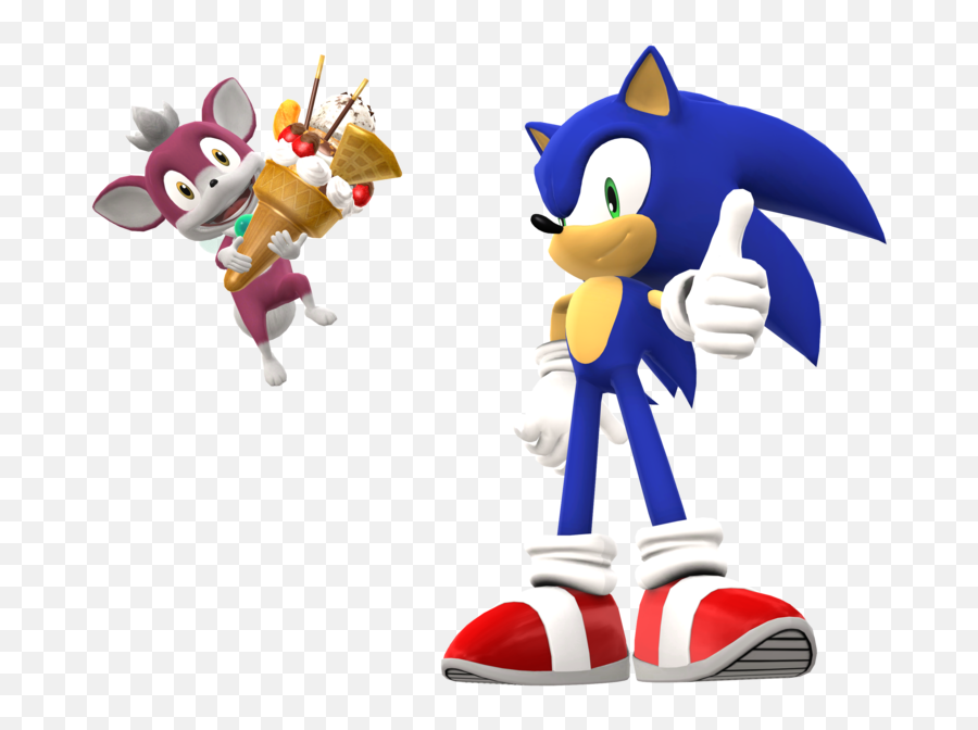 Sonic The Hedgehog Png - Sonic The Hedgehog And Chip Sonic Sonic The Hedgehog Chip Emoji,Mmd Poses Emotions