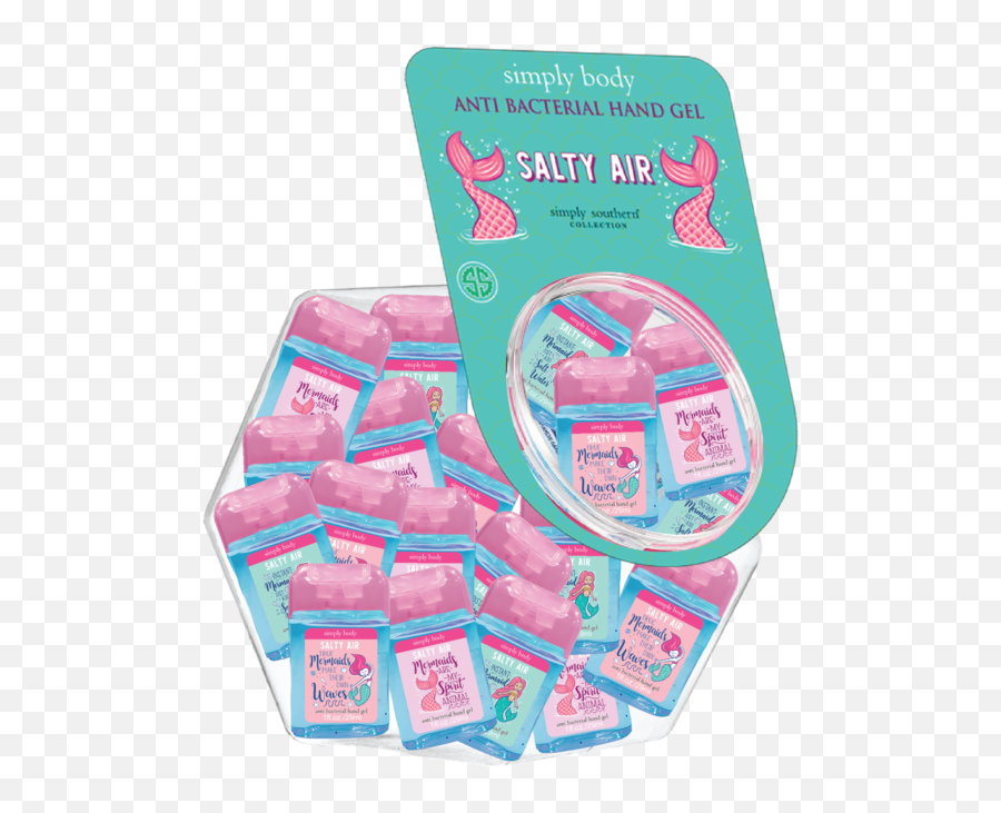 Simply Southern Mini Gel Hand Sanitizer Wild U0026 Free1ct - Household Supply Emoji,Salty Emoji