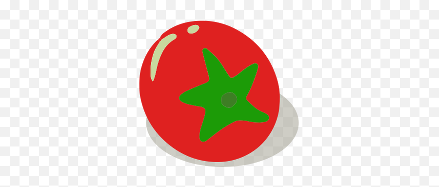 Fresh Red Tomato Isometric - Transparent Png U0026 Svg Vector File Dot Emoji,Deviant Art Starfish Emoticon
