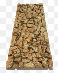 Gold Concrete Rock Sculpture - Gold Emoji,Sculpture Distress Emotion