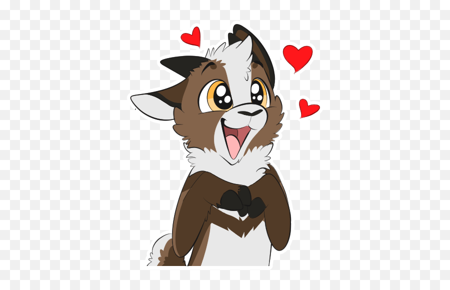 Furry Telegram Stickers - Fictional Character Emoji,Emoticons Chastity