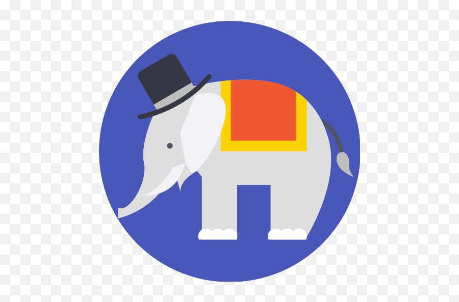 Elephant Vector Svg Icon 18 - Png Repo Free Png Icons Costume Hat Emoji,Free Emoticon For Elephant