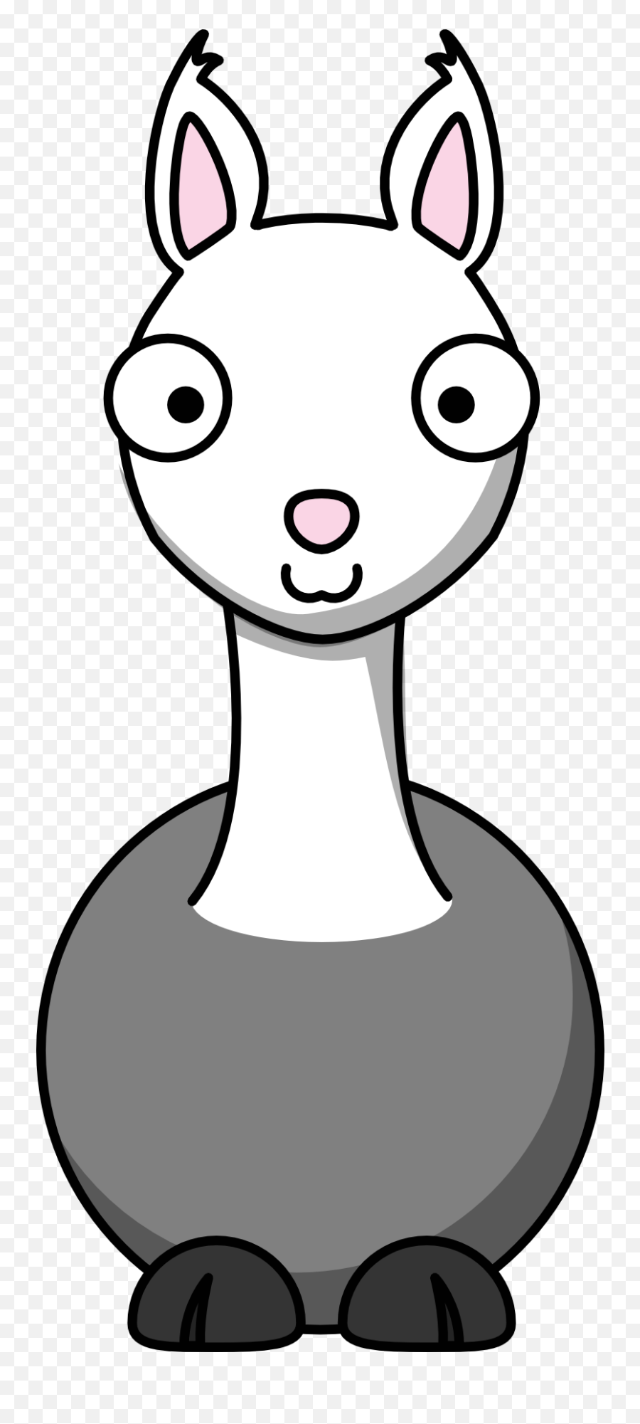 Llama Animal Cartoon Drawing Free Image - Printable Llama Llama And The Bully Goat Activities Emoji,How To Draw A Cartoon Animal Eye Emotion