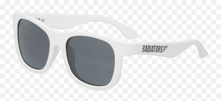 Wicked White Navigator U2013 Babiators Sunglasses - Babiators Navigator White Emoji,Ace Style Emojis