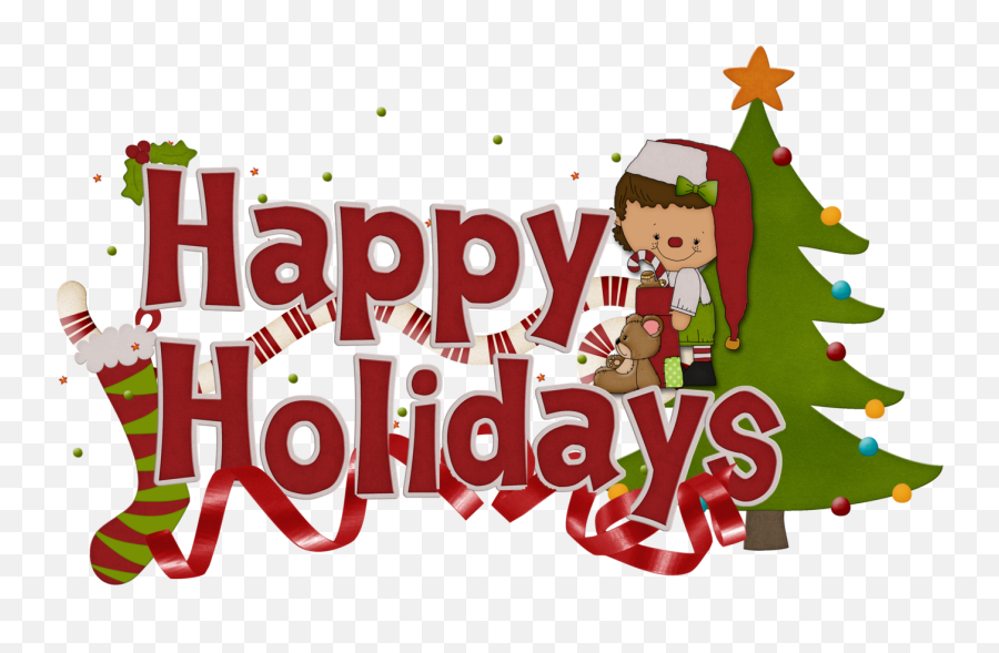 Happy Holidays Clip Art - Clip Art Happy Holidays Emoji,Happy Holidays Emoji