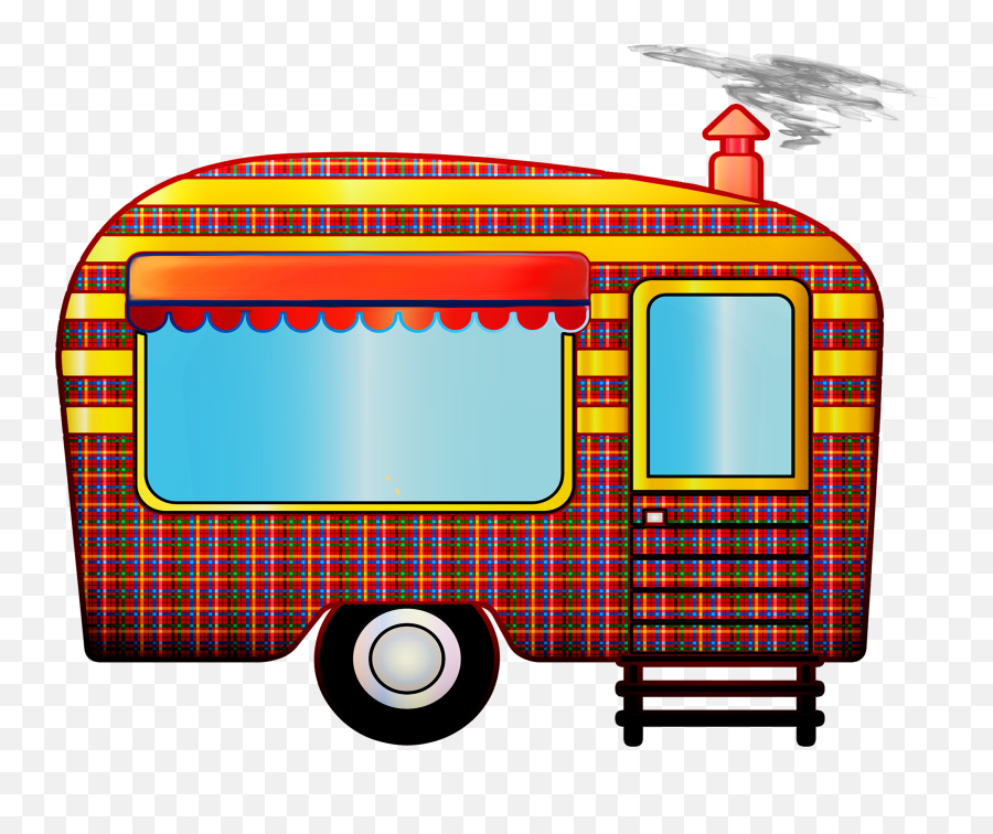 Travel Trailer Caravan Drawing Free Image Download - Caravan Emoticon Emoji,Toyed Emotions Trailer