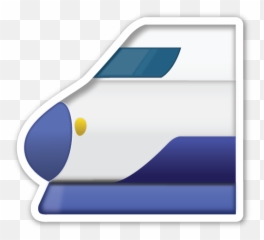 High Speed Train With Bullet Nose - Vertical Emoji,Virgin Moble Text Emojis