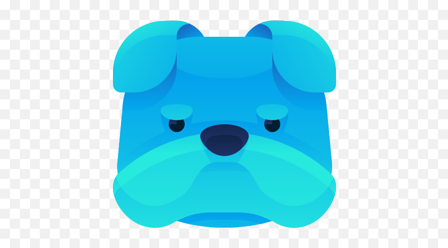 Dog Animal Pet Bulldog Free Icon Of - Happy Emoji,Dog Emoticon Vector
