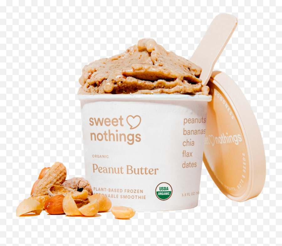Organic Peanut Butter Frozen Smoothie - Peanut Butter Sweet Nothings Emoji,Sweet Emotion Desserts Florida