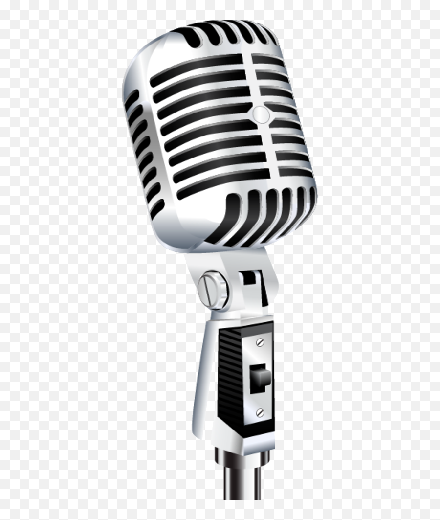 Professional Microphone Clipart - Microfone Png Emoji,Boy Microphone Baby Emoji