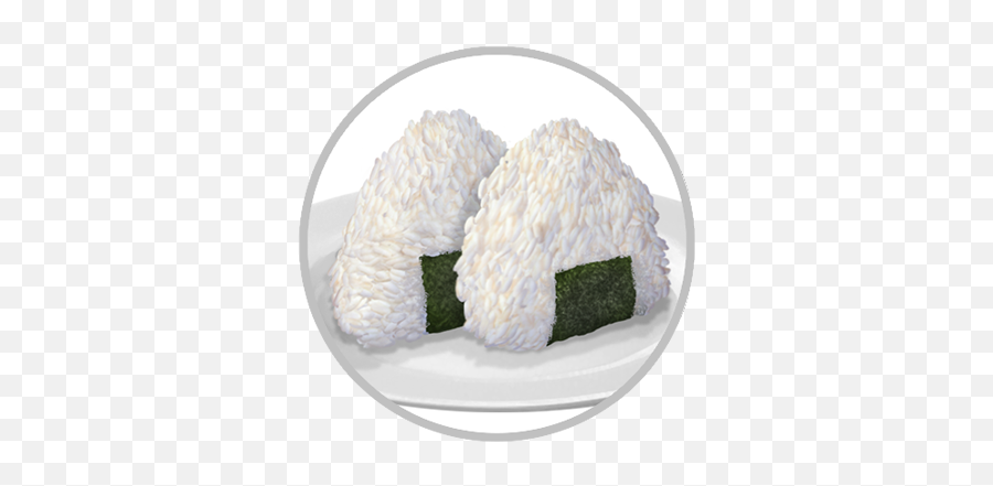 Onigiri - Official Cook Serve Delicious Wiki Emoji,Sushi Emoji