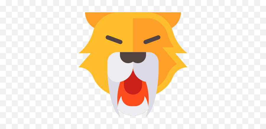 Saber Tooth - Free Animals Icons Emoji,Wild Emoji Tongue