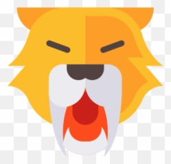 Saber Tooth - Free Animals Icons Emoji,Wild Emoji Tongue