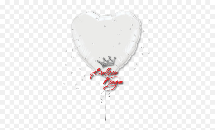Shop Balloons - Foils Large Hearts Balloon Kings Emoji,Pink Throbbing Heart Emoji