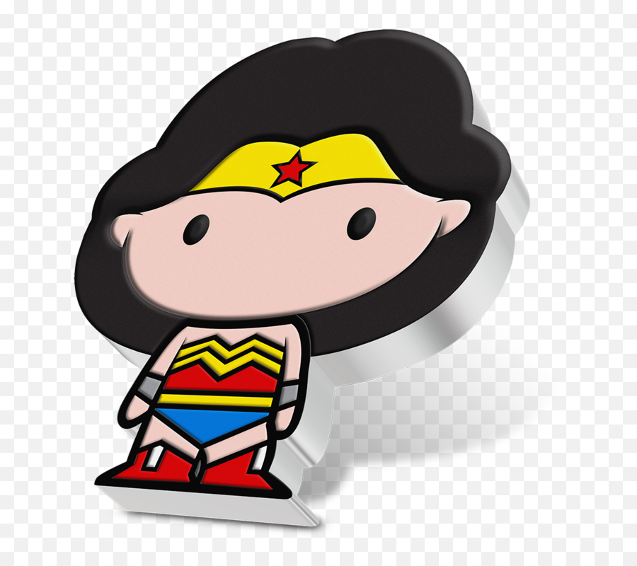 2020 Chibi Coin Collection - Dc Comics Wonder Woman Niue Emoji,Wonder Woman Emoji
