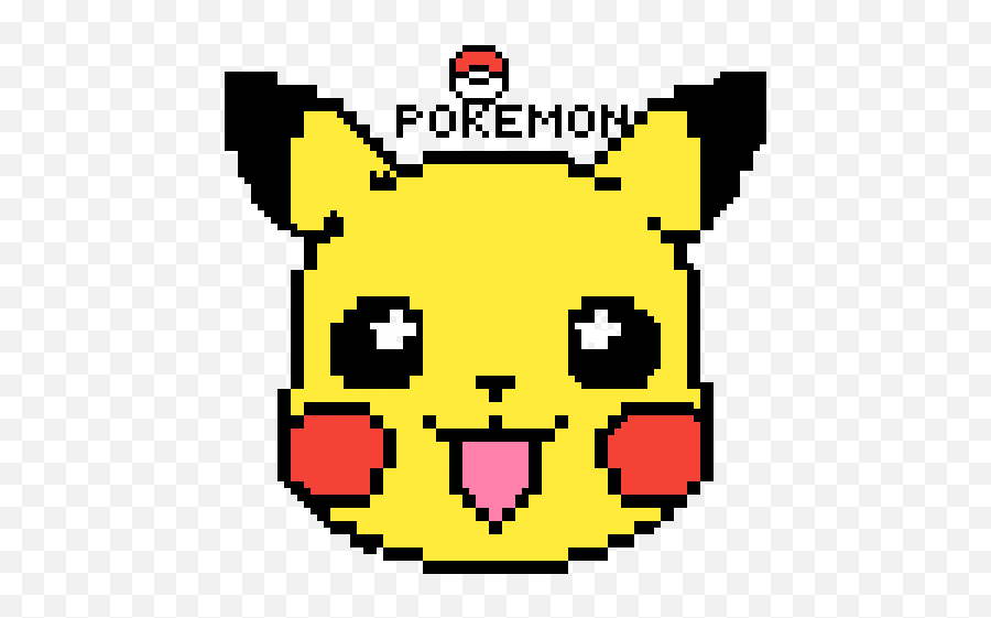 Pixilart - Pixel Art Pokemon Png Pikachu Emoji,Pikachu Text Emoticon