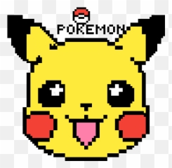 Pixilart - Pixel Art Pokemon Png Pikachu Emoji,Pikachu Text Emoticon
