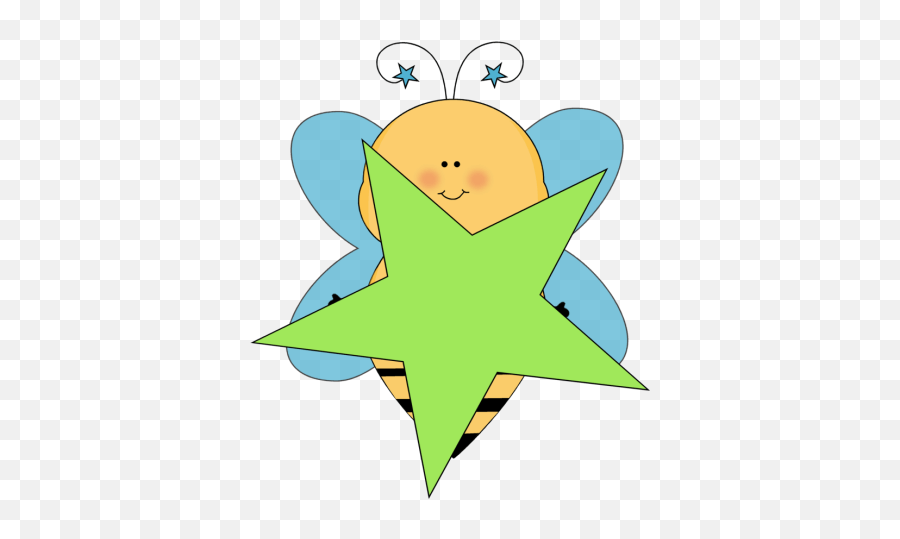 Rockstar Clip Art - Clip Art Library Bee With Star Clipart Emoji,Rockstar Emoji