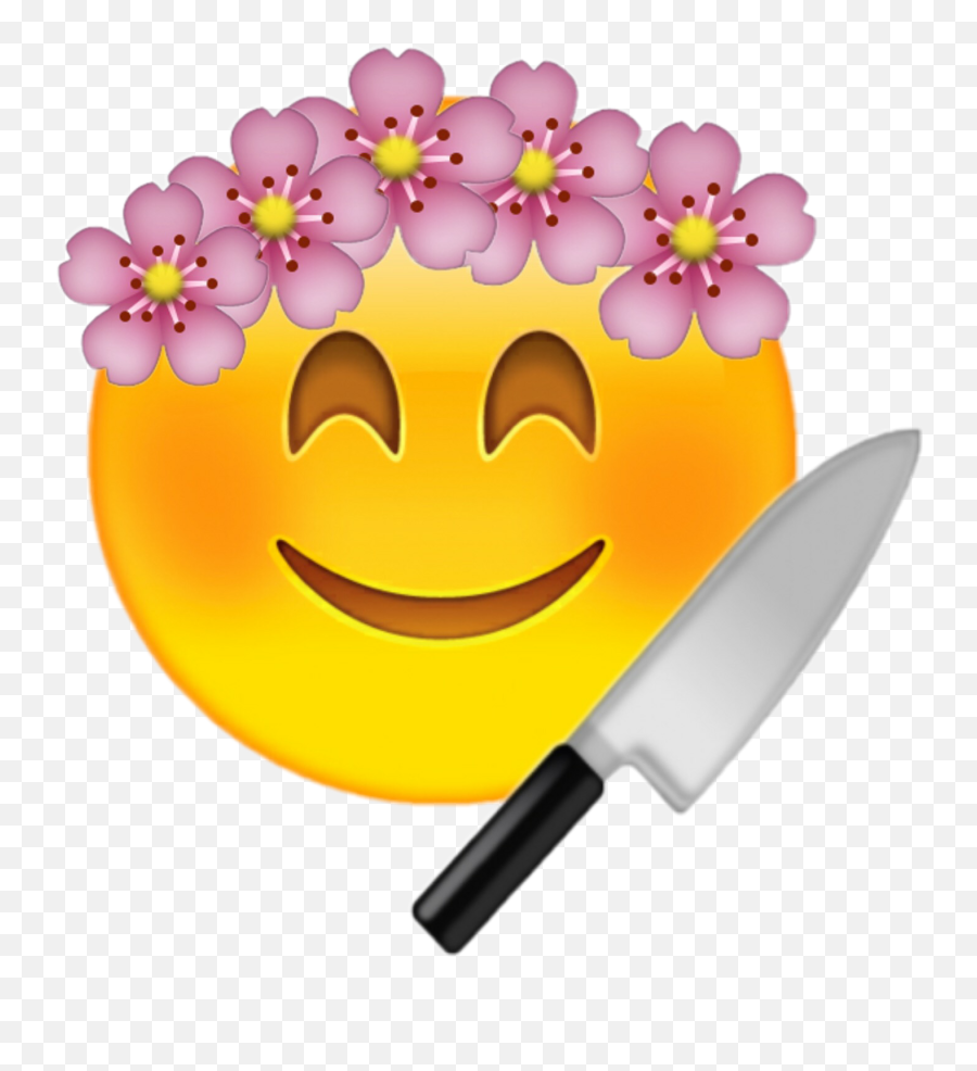 Emoji Knife Sticker By Millywelt,Kitchen Emoji