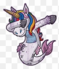 The Most Edited Dabbing Picsart - Unicorn Mermaid Clipart Emoji,Dabbing Cowboy Emoji