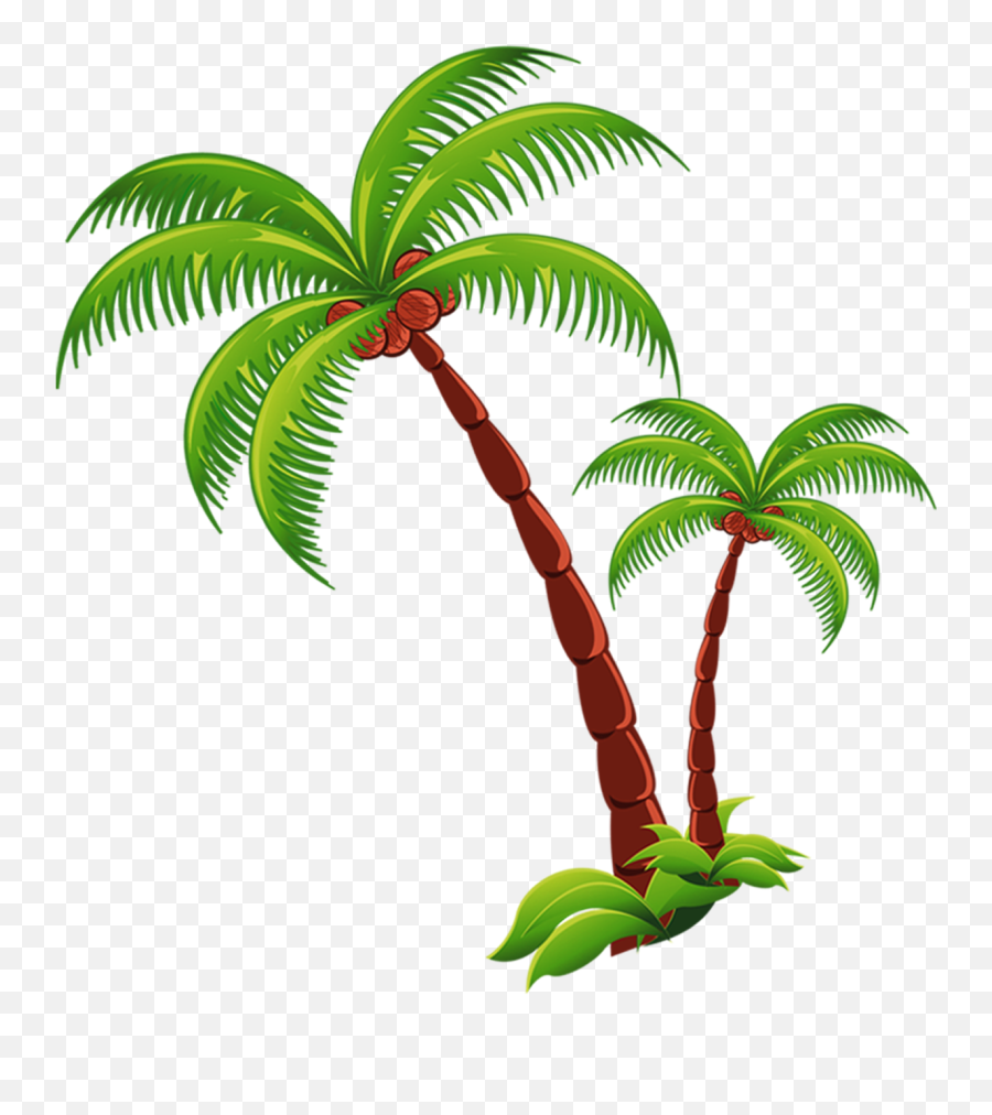 Download Png Palm Tree - Island Clip Art Png Full Size Png Transparent Transparent Background Coconut Tree Png Emoji,Palm Tree Emoji