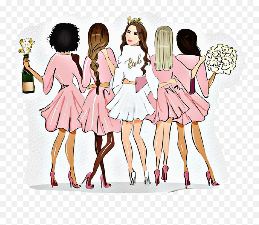 Discover Trending - Girly Emoji,Bridesmaid Emoji