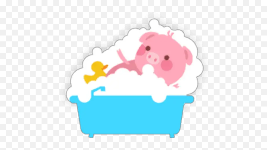 Pinky Piggy Stickers For Whatsapp - Happy Emoji,Pinky Up Emoji