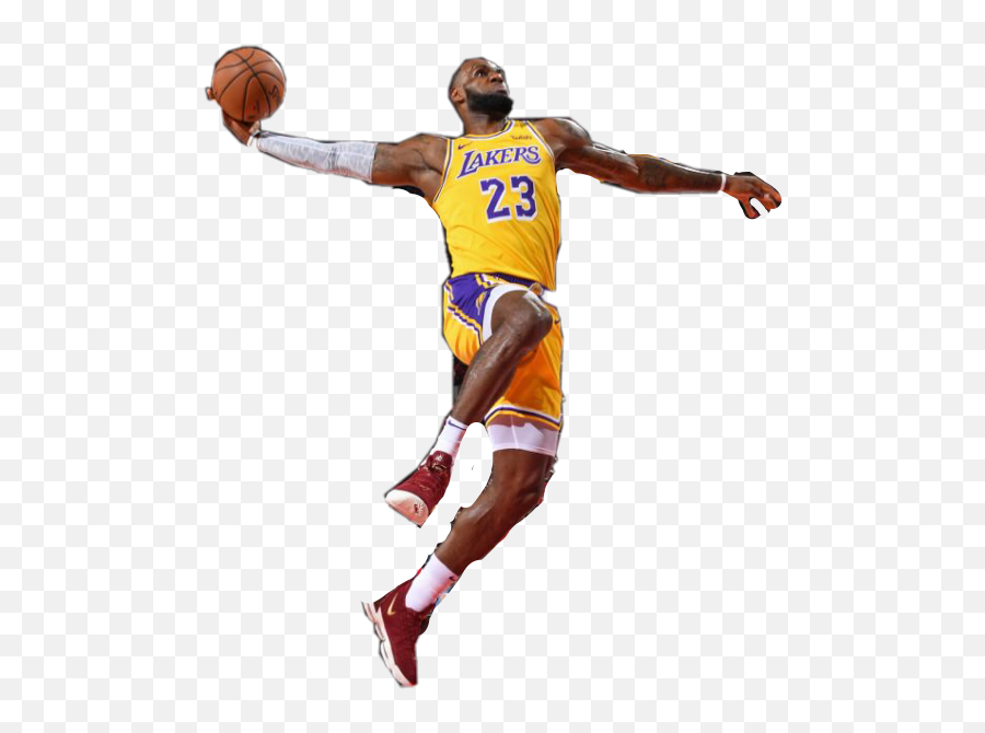 Lebron James Lakers - Transparent Lebron James Lakers Png Emoji,Nba Player Emoji