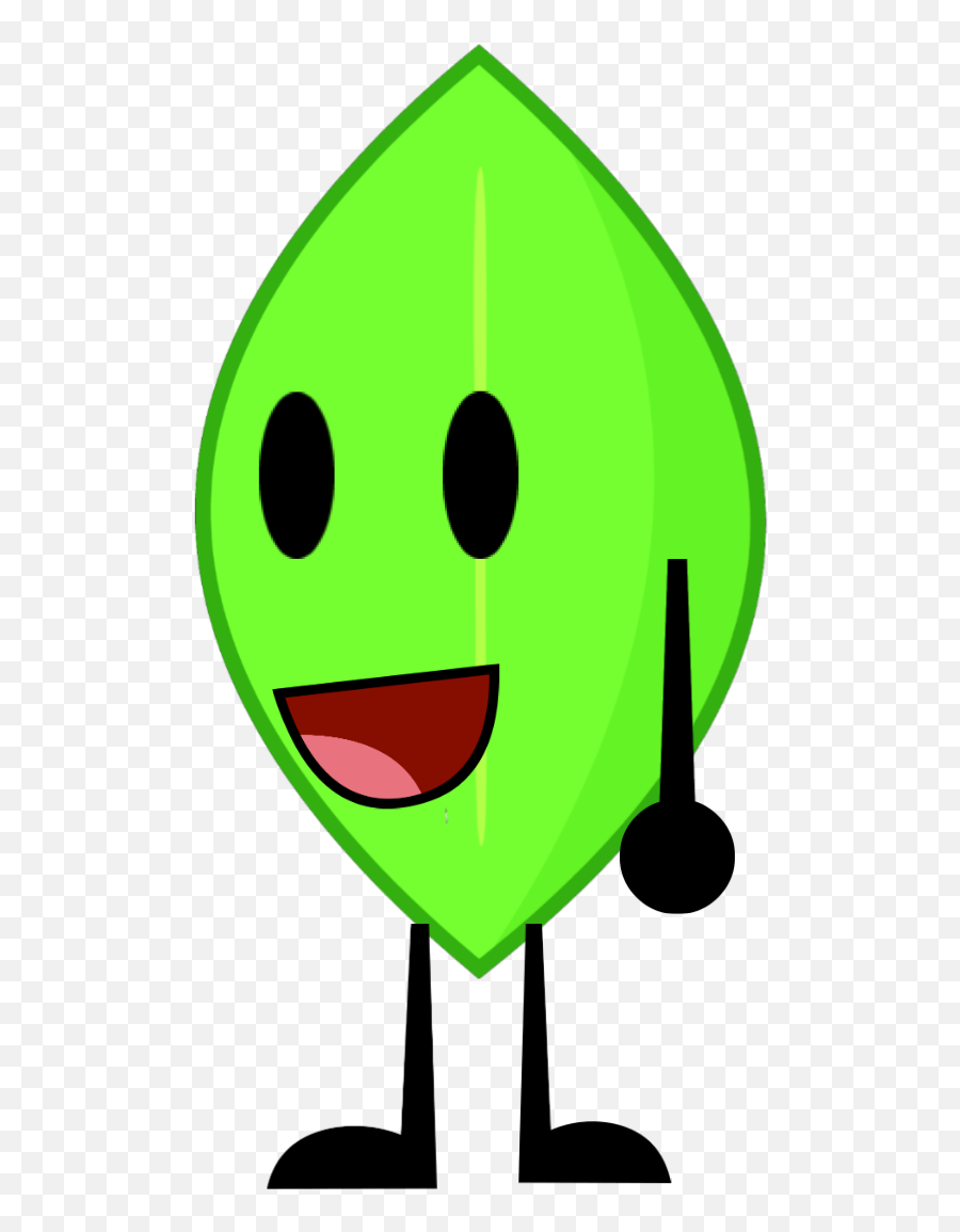 Bfdi Leafy Bfdia Bfb Idfb Sticker - Bfdi Characters Bfdi Leafy Emoji,Leafy Emoji