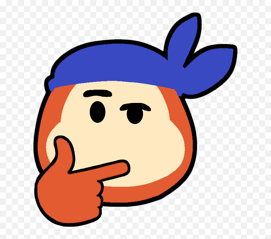 Kirby - Kirby Emojis,Hmmm Emoji