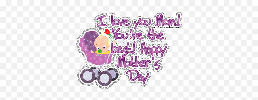 Motheru0027s Day Glitters Images - Glitter Happy Moms Day Gif Emoji,Mothers Day Emojis