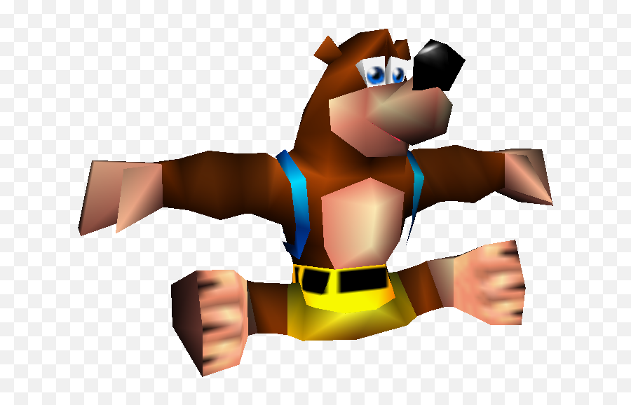 Banjos T - T Pose Nintendo Characters Emoji,Banjo Emotions Tumblr