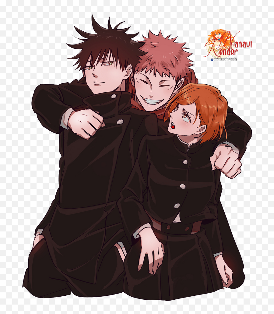 Jujutsu Kaisen Render By Nanavichan - Jujutsu Kaisen Render Emoji,Aldnoah Inaho Emotions