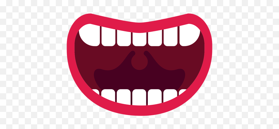 Bare Teeth Open Mouth Icon - Transparent Png U0026 Svg Vector File Open Mouth Cartoon Icon Emoji,Tooth Emoji