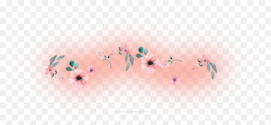 Freetoedit Flower Blush Pink Green Cute Face Remixed - Girly Emoji,Emoticon Meme Transparent Anime Blushing