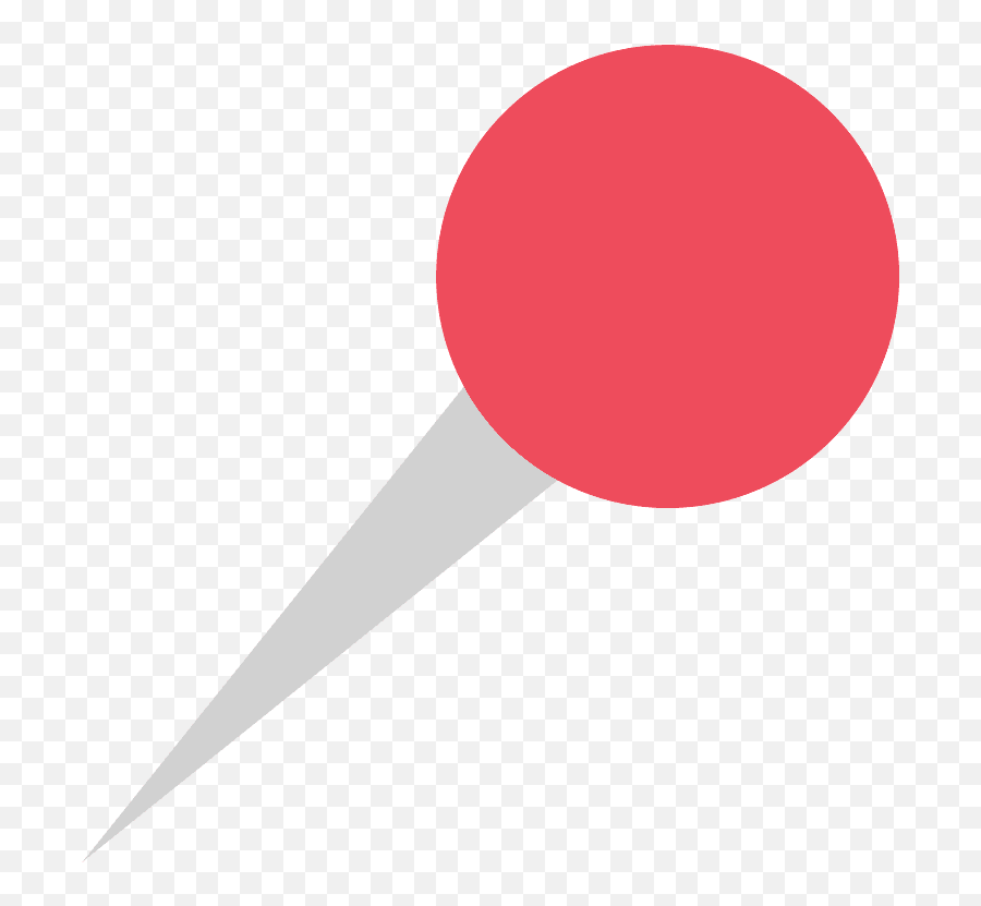 Round Pushpin Emoji High Definition Big Picture And - Emoji Pin Location Png,Red X Emoji
