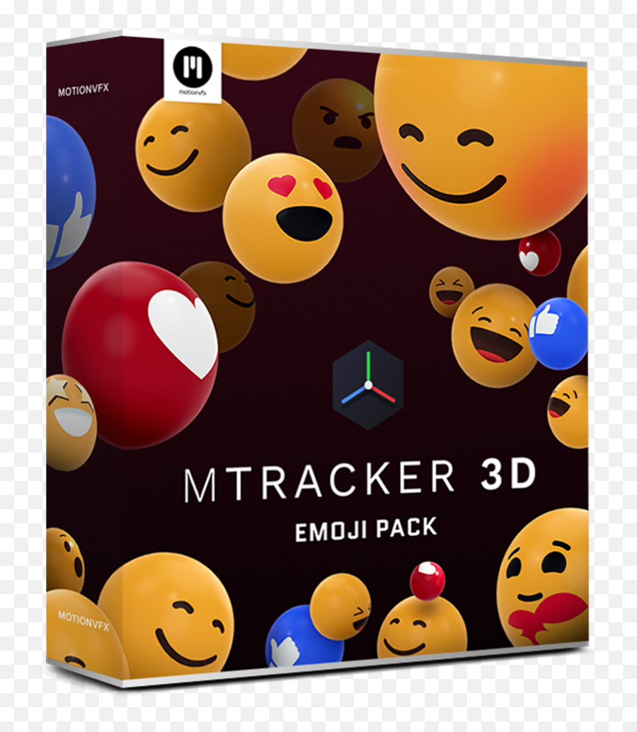 Mtracker 3d Emoji Pack - Free Pack Of Trackable 3d Emoji For Happy,Emoticons Png Pack Download