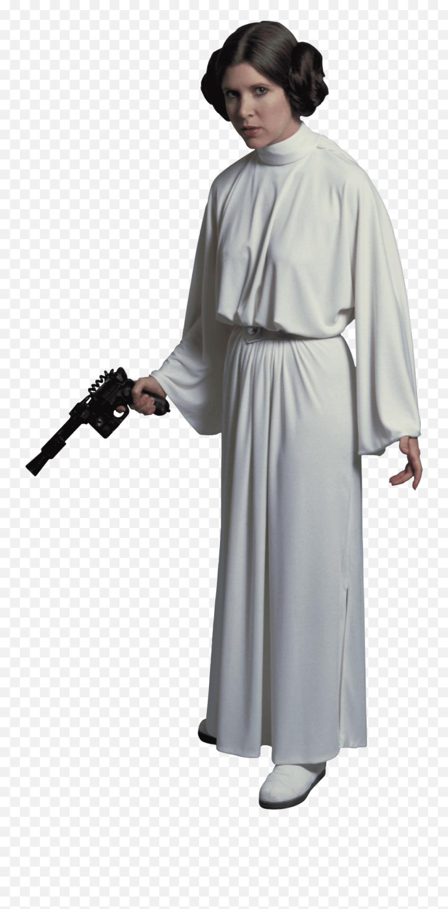 Princess Leia Standing Transparent Png - Princesa Leia Star Wars Png Emoji,Princess Leia In Emoji