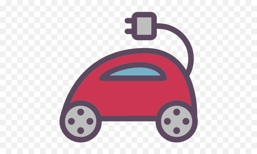 Electric Car Eco Free Icon Of Ecology Set - Auto Electrico Icon Emoji,Facebook Emoticons Car
