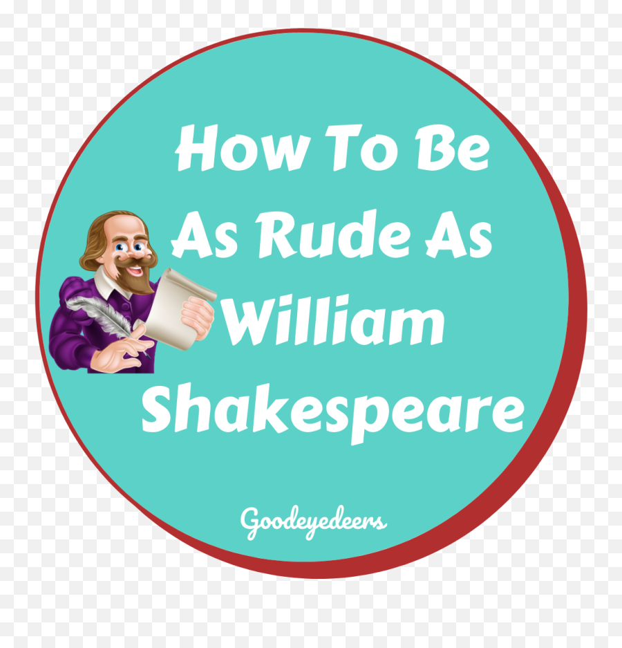 Rude As William Shakespeare - Happy Emoji,Shakespeare Texting Emoticon Book