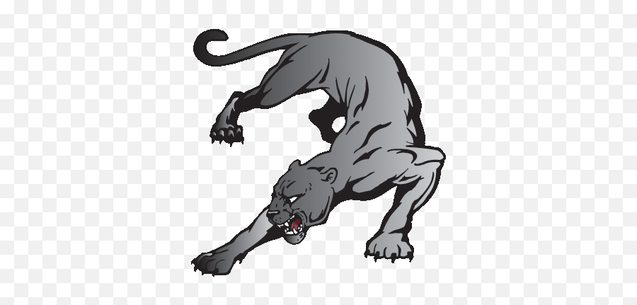 Panther Mascot Cliparts - Clipartix Clip Art Panther Emoji,Panther Emoji
