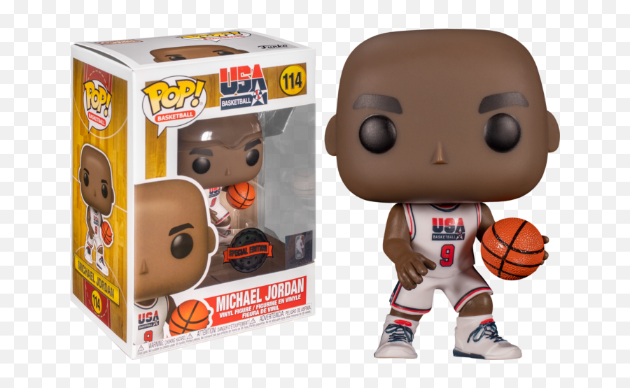 Legends Funko Michael Jordan - Team Usa Basketball Funko Pop Emoji,Michael Jordans Energy And Emotion