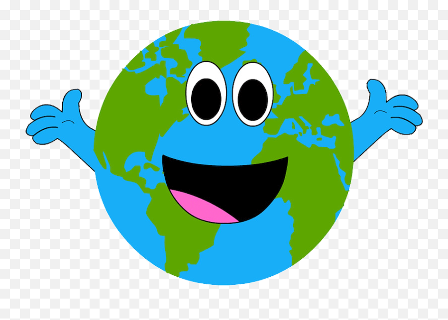 Sustainable - Earth Clipart Emoji,Mischievous Emoticon