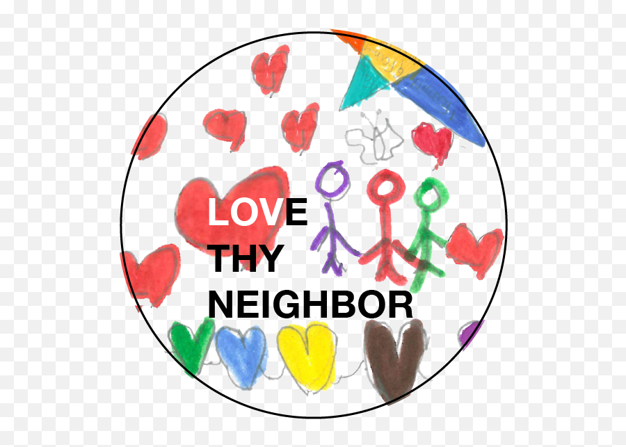 Love Thy Neighbor - Love Thy Neighbourclip Art Emoji,Love Your Tattoo Emoji