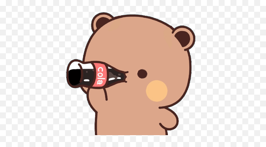 Chibi Bear - Cute Sugar And Brownie Bear Emoji,Coog Emojis