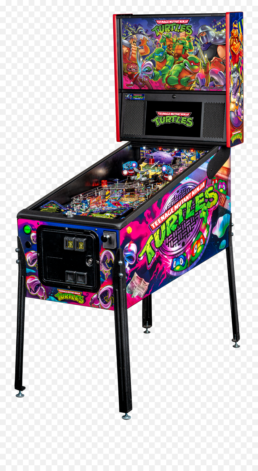 Teenage Mutant Ninja Turtles U2013 Stern Pinball - Ninja Turtles Pinball Stern Emoji,Ninja Movie About 3 Blades Of Emotion