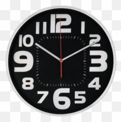Hama Wall Clock Emotion 30cm Quiet Silverblack - Action Pro Emoji,Emotion Clock