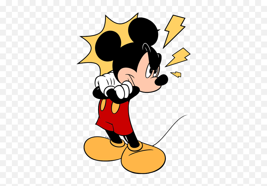 Angry - Mickey Mouse Angry Face Full Size Png Download Emoji,Code For Angry Emoticon