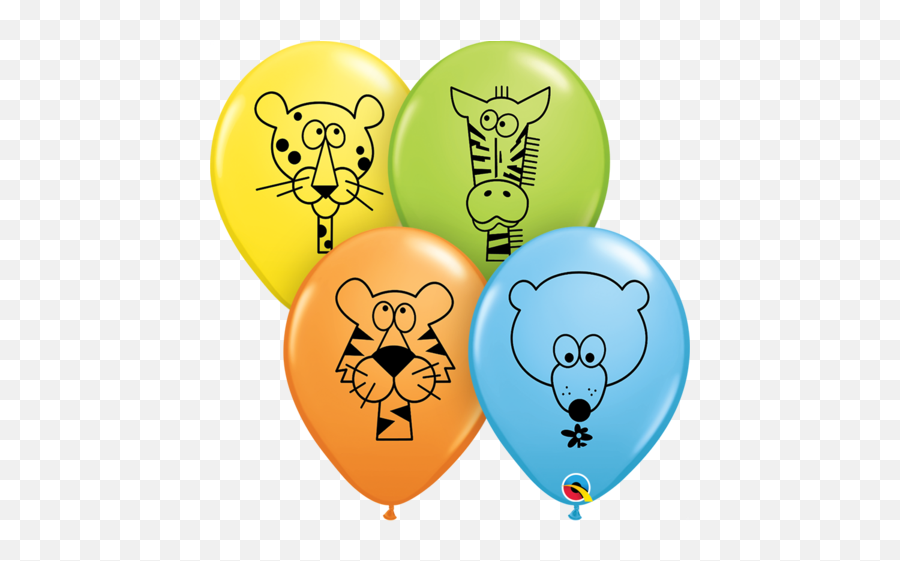 Animal Latex Balloons - Balloon Shop Emoji,Christmas Emojis Latex