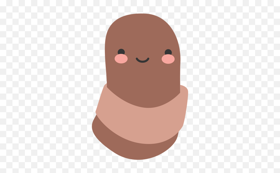 Happy Worm Head Character Transparent Png U0026 Svg Vector Emoji,Head Yelling Emoji